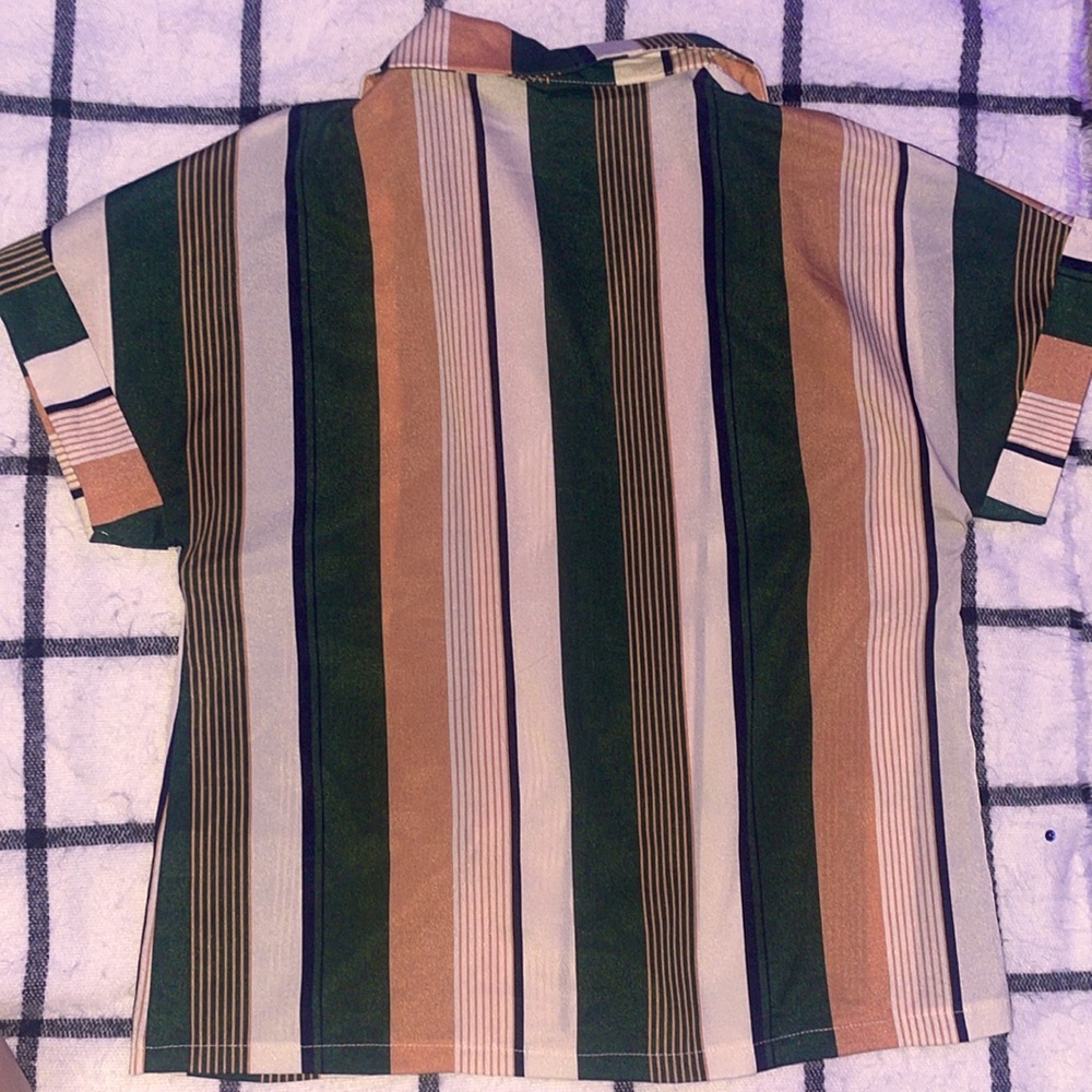 Striped Button-up - Picture 2 of 2